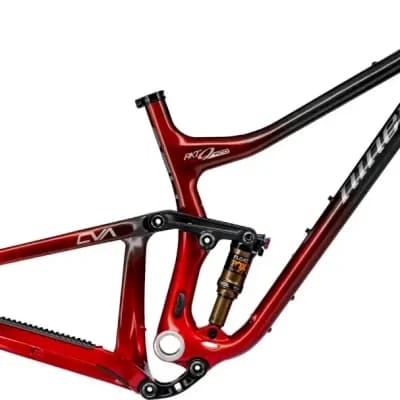 Niner RKT 9 RDO frame in hot tamale gloss carbon