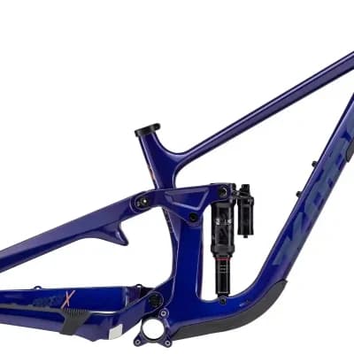 Kona Process X CR/DL frame in indigo blue