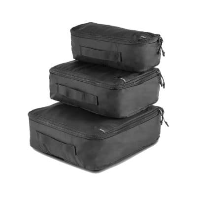 Matador packing cube set in black